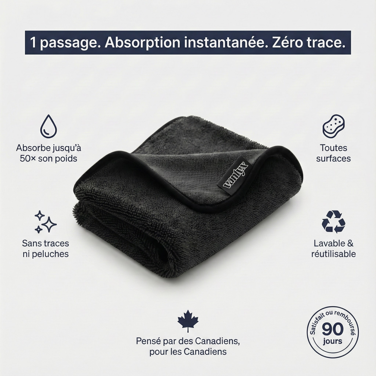 Vantyx PRO | Microfibre Propreté Instantanée