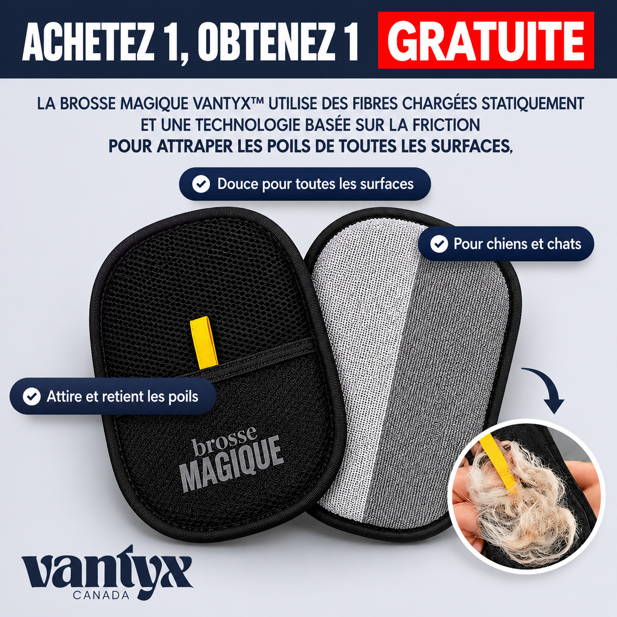 Brosse Magique Vantyx