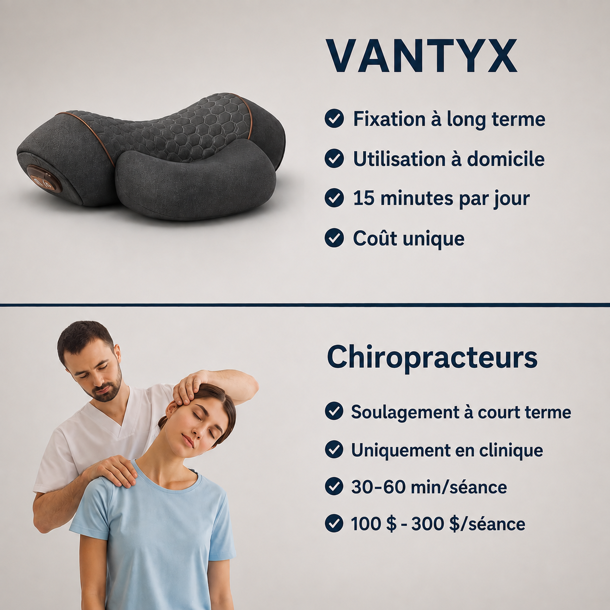 Décompresseur Thérapeutique des Cervicales