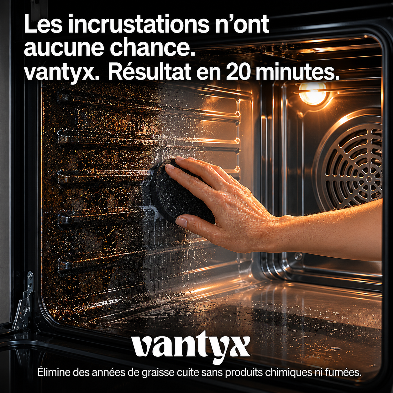 Éponge pour Acier Inoxydable Vantyx