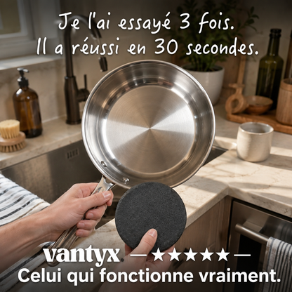 Éponge pour Acier Inoxydable Vantyx