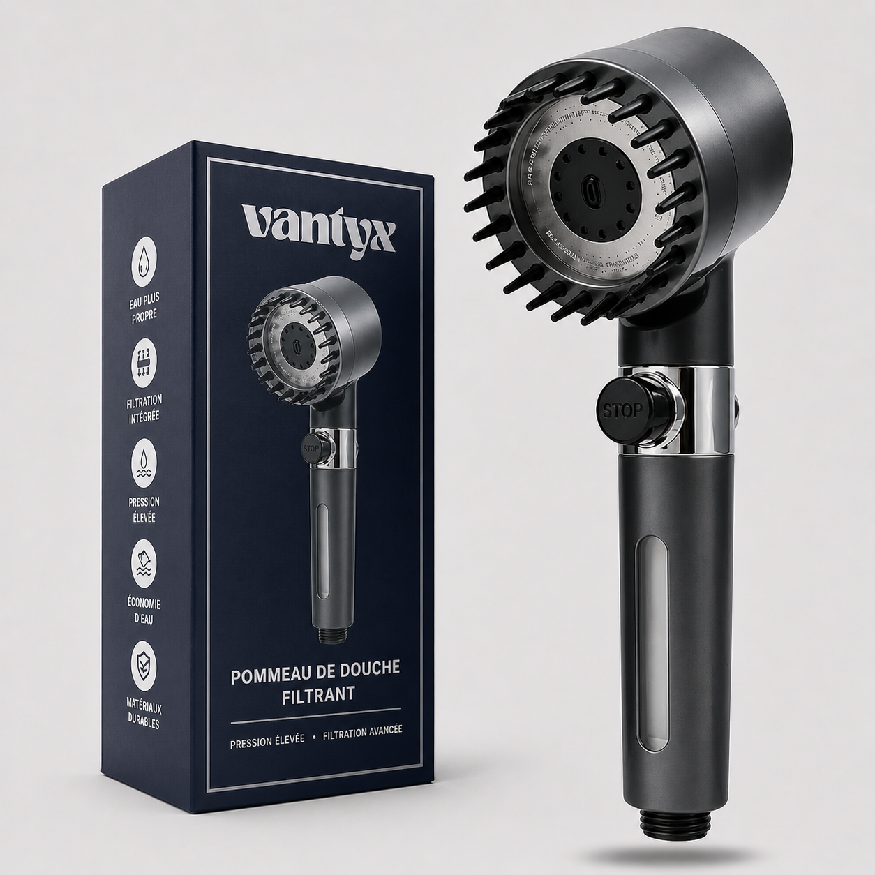 Pommeau de Douche Filtrant Vantyx