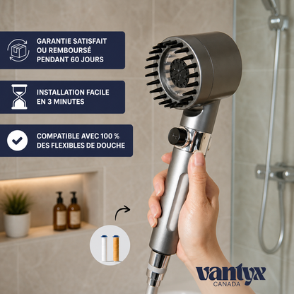 Pommeau de Douche Filtrant Vantyx