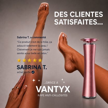 Râpe Anti-Callosités Vantyx™ PRO