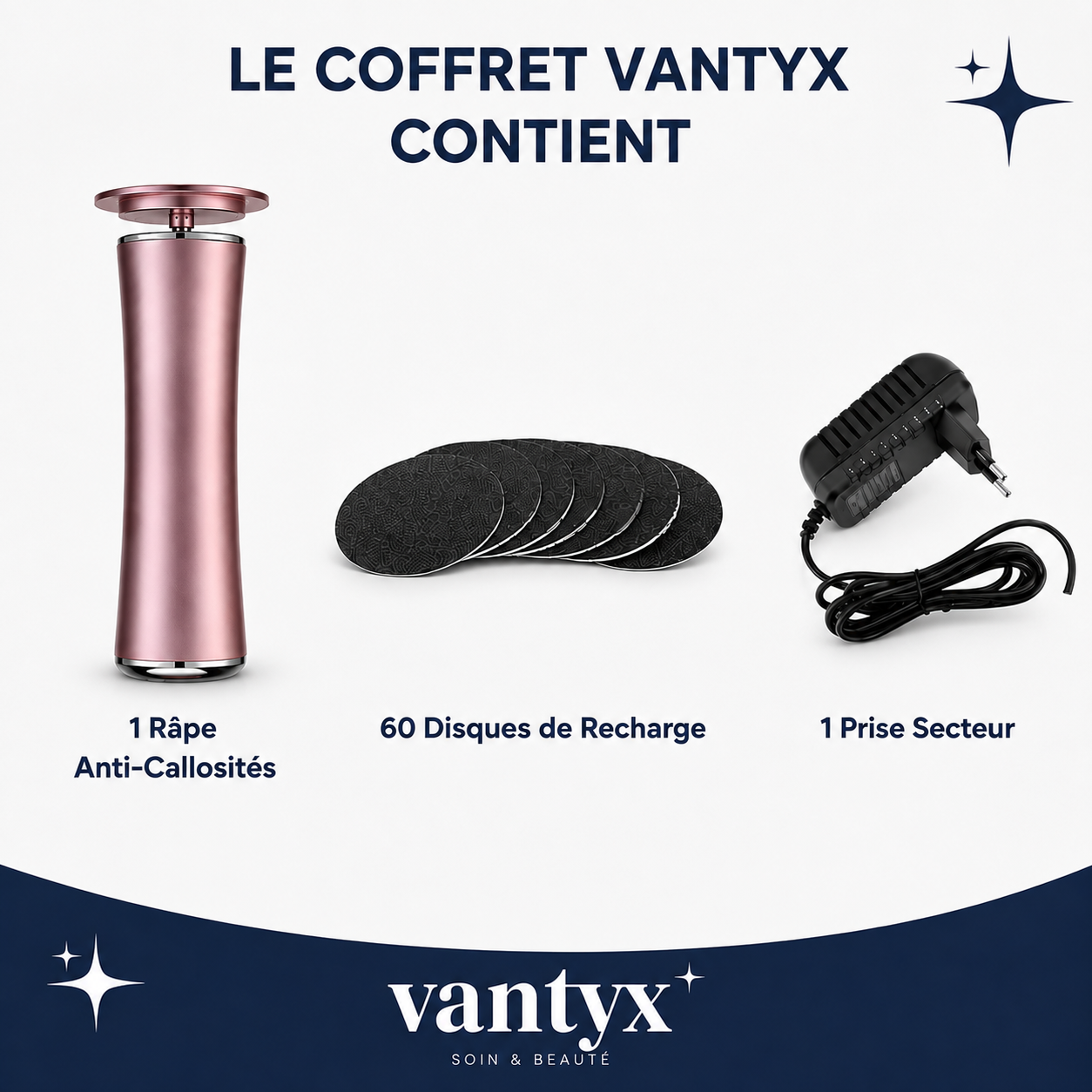 Râpe Anti-Callosités Vantyx™ PRO