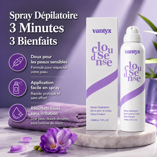 Spray Dépilatoire 3 Minutes