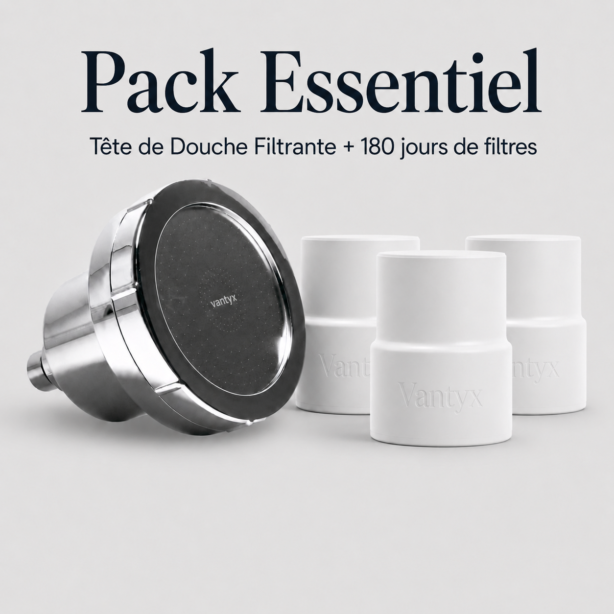 Tête de Douche Filtrante - Pack Essentiel
