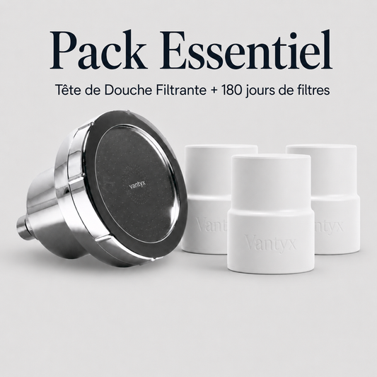 Tête de Douche Filtrante - Pack Essentiel