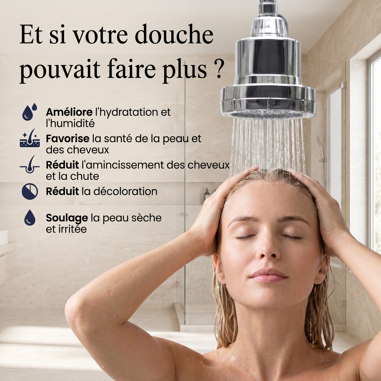 Tête de Douche Filtrante Vantyx
