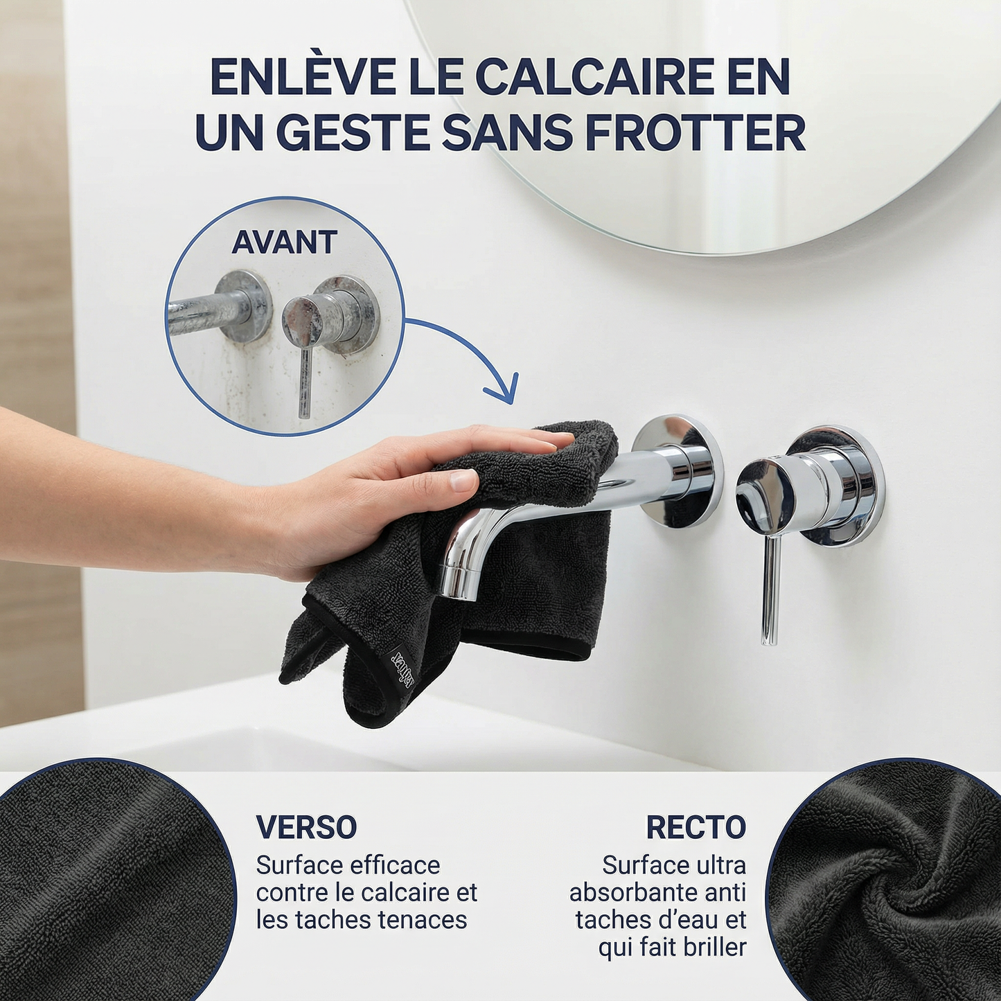 Vantyx PRO | Microfibre Propreté Instantanée